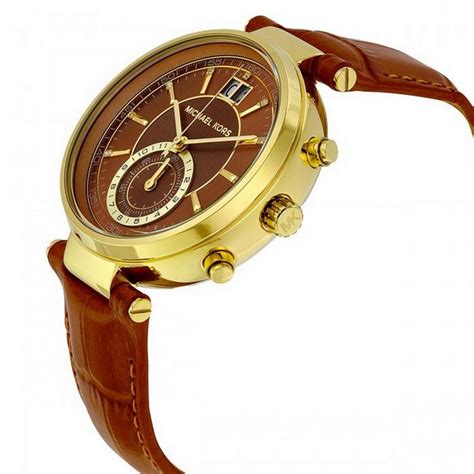 relogio michael kors pulseira de couro|relogio michael kors feminino.